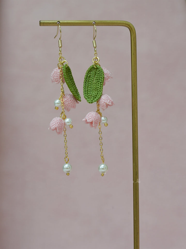 Micro Crochet  Earrings