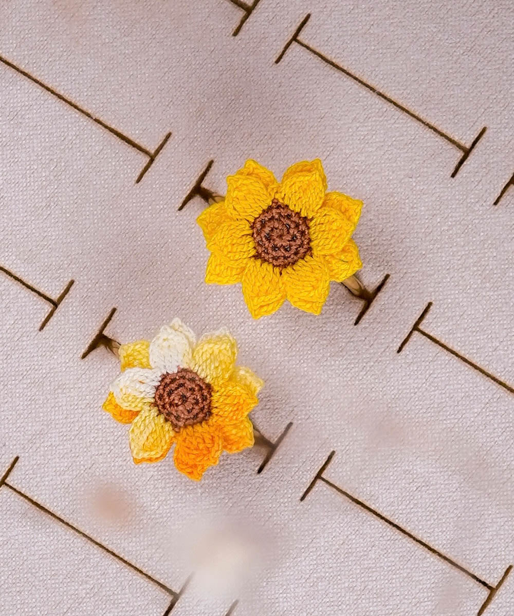 Micro Crochet  Ring