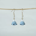 Crochet Whale Dangle Earrings