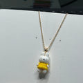 Crochet Miffy Pendant Necklace