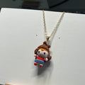Crochet Wonder Woman Pendant Necklace
