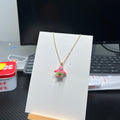 Crochet Starfish Character Pendant Necklace