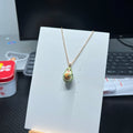 Crochet Avocado Pendant Necklace