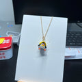 Crochet Penguin Pendant Necklace